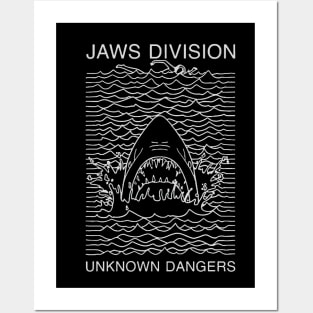 Jaws division - unknown danger Posters and Art
